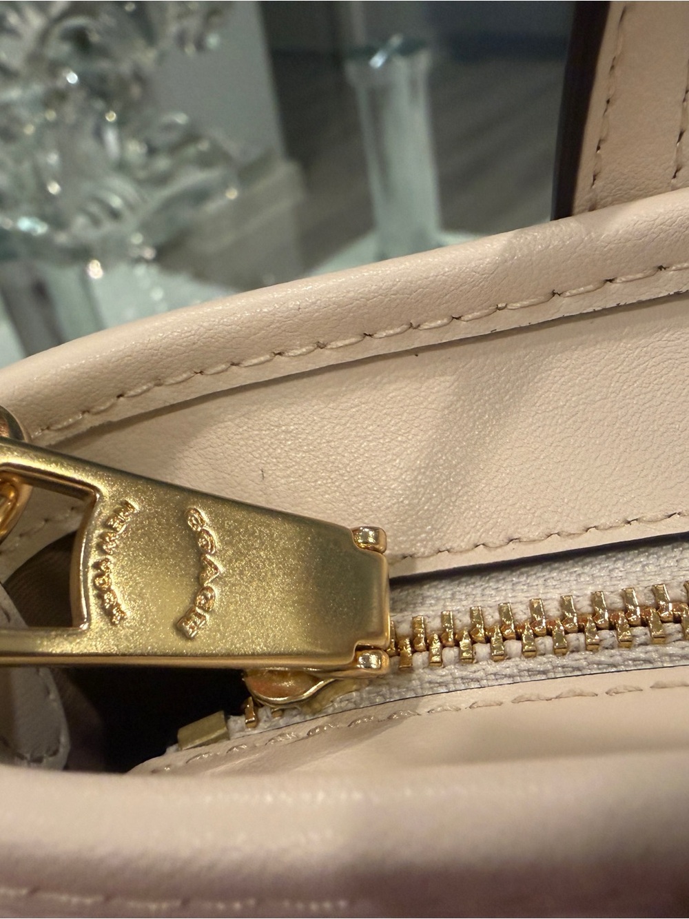 COACH Chalk Signature Mini Tote Bag - Picture 10 of 11